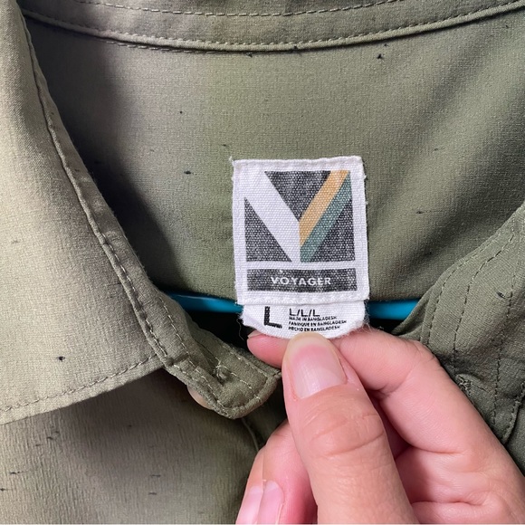 Voyager Men Outdoor Camping Fishing Angler Hunting Long Sleeve Gorpcore Large - Picture 3 of 12